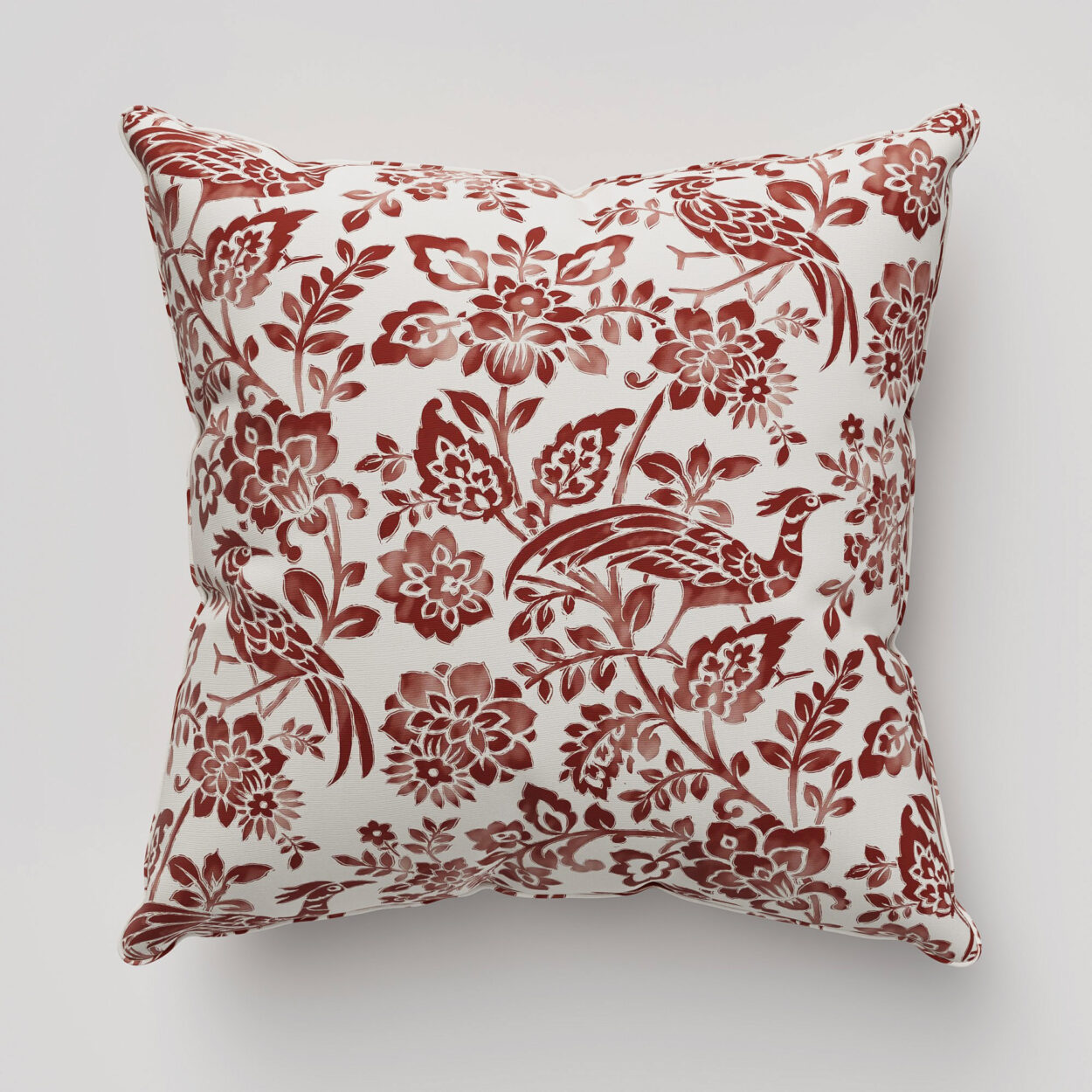 Laura Ashley Adain Palace Crimson Red Cushion