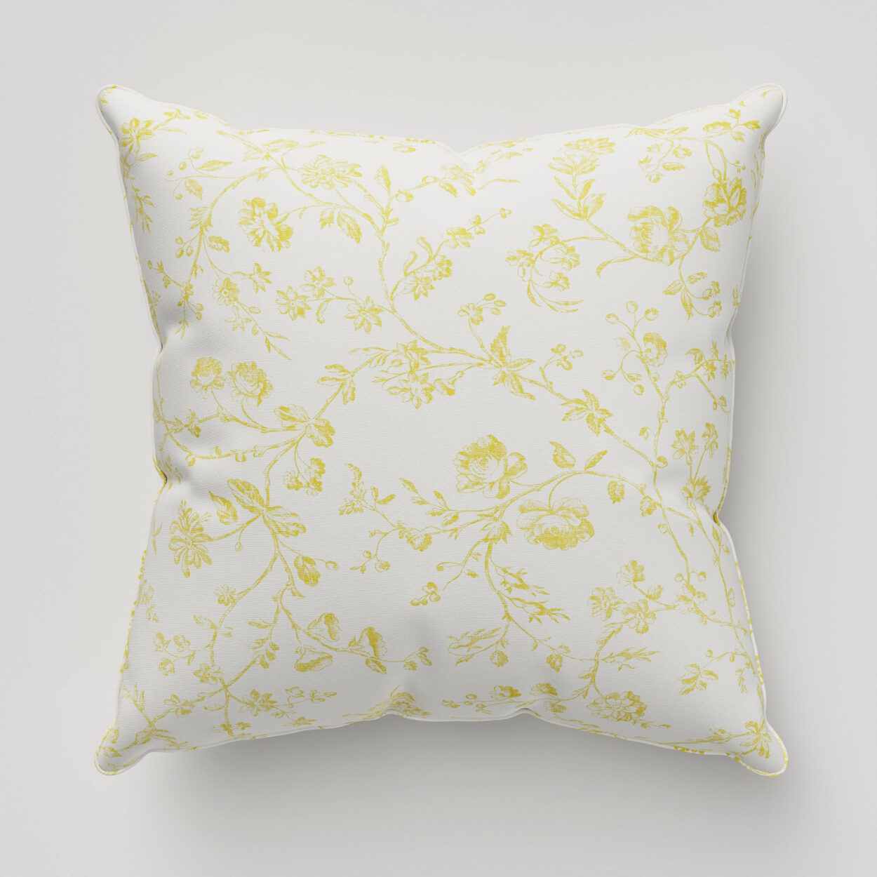 Laura Ashley Aria Ochre Cushion