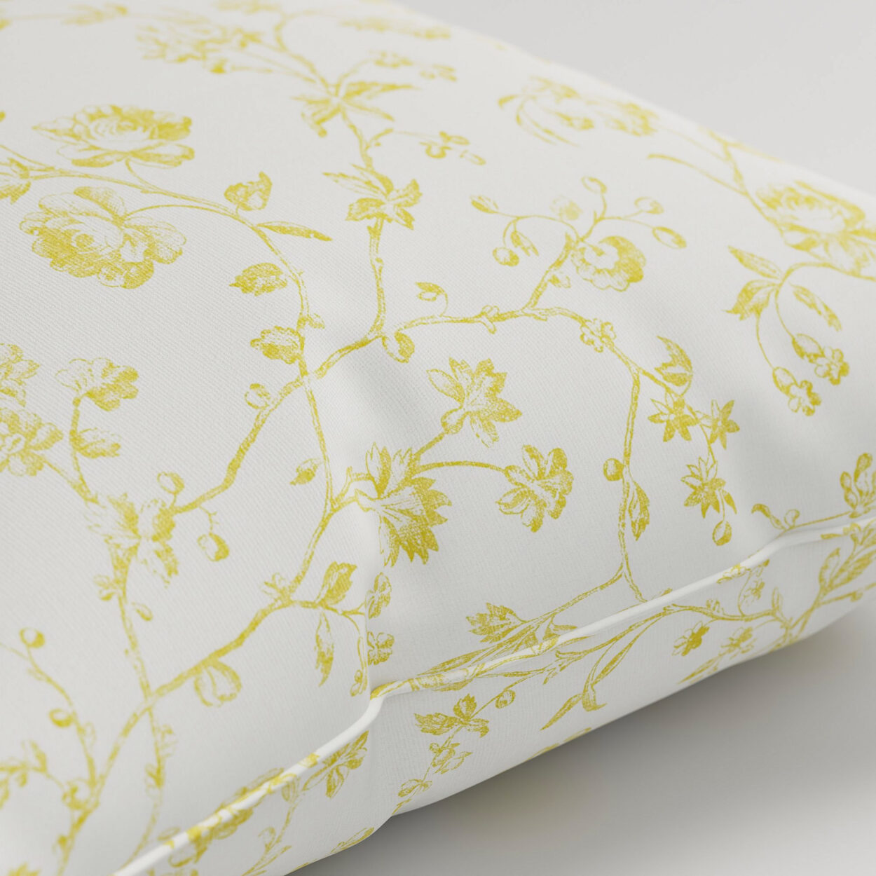 Laura Ashley Aria Ochre Cushion - Image 2
