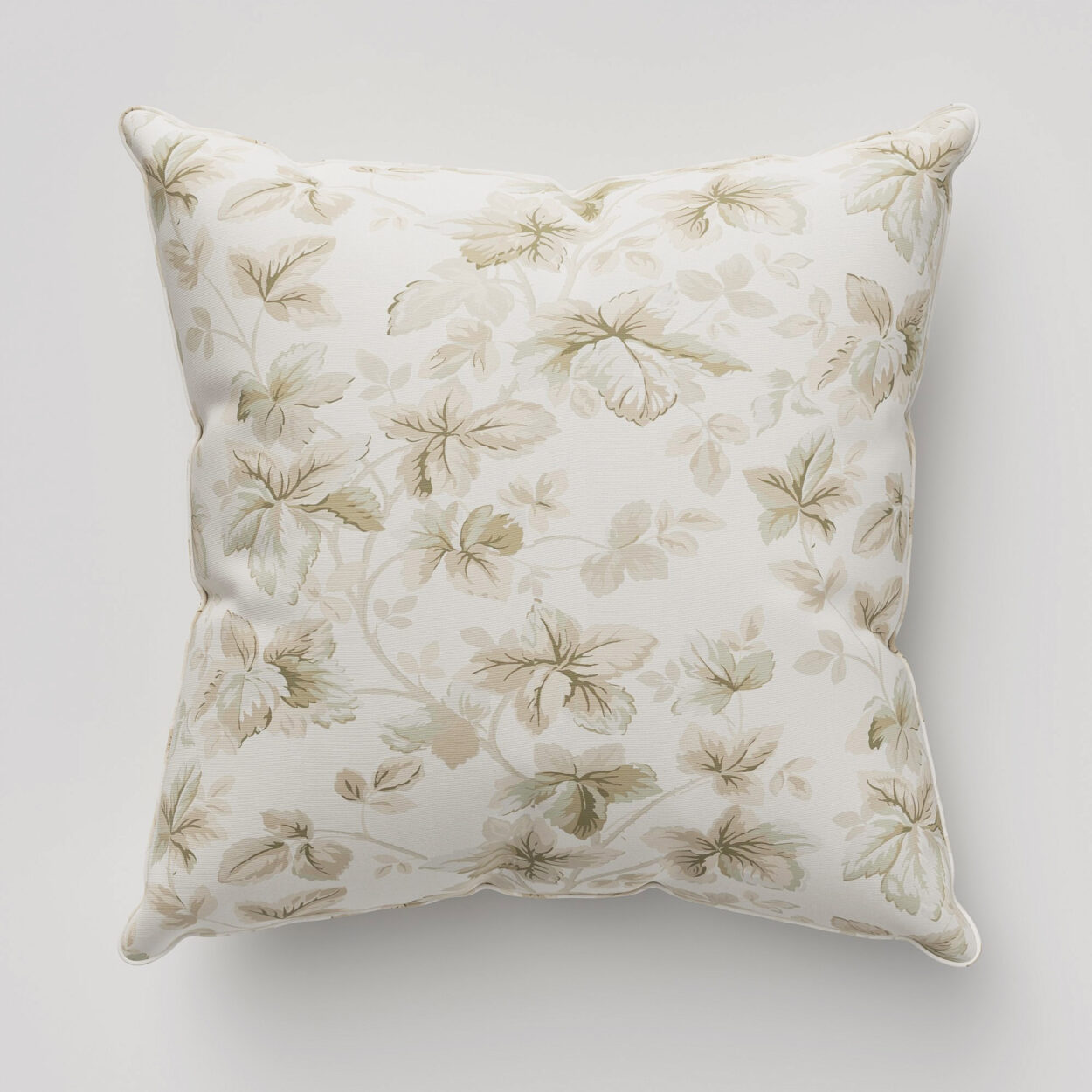Laura Ashley Autumn Leaves Natural Cushion