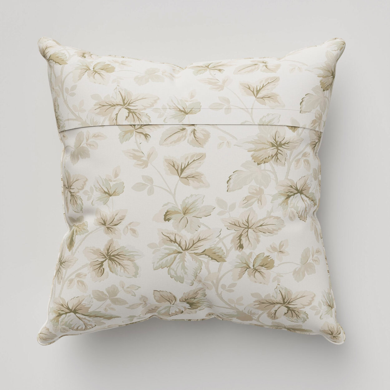 Laura Ashley Autumn Leaves Natural Cushion - Image 4