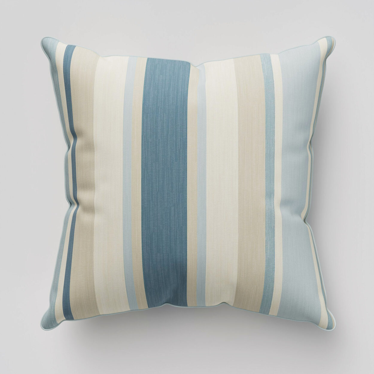 Laura Ashley Awning Stripe Seaspray Cushion