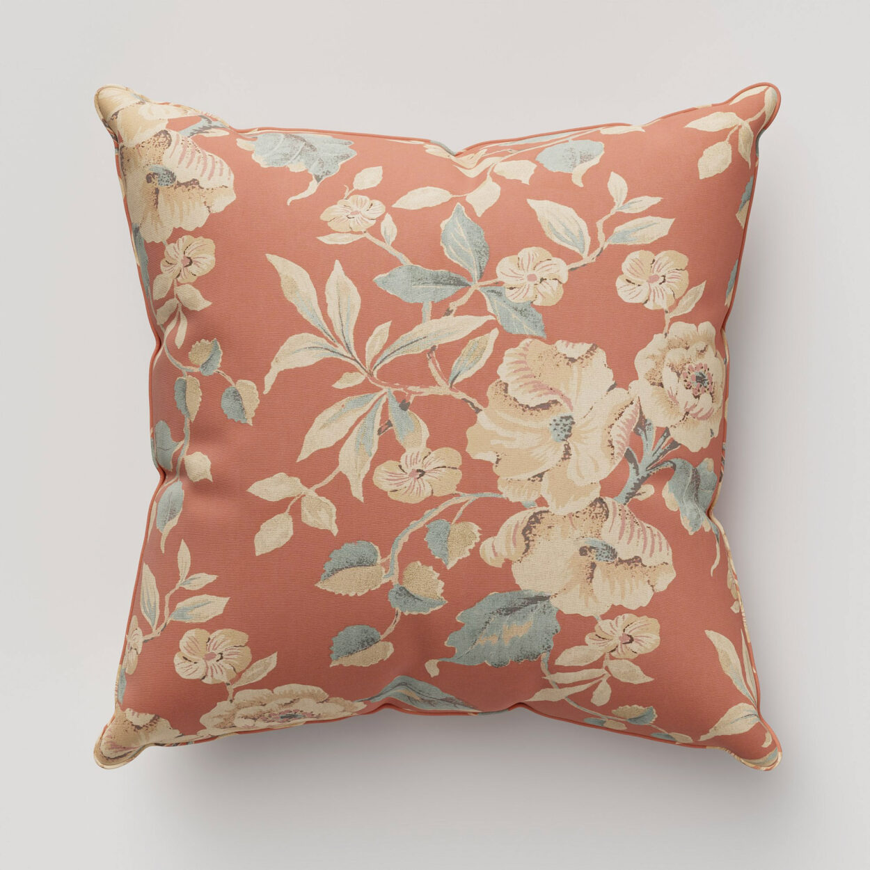 Laura Ashley Aylworth Trail Terracotta Orange Cushion
