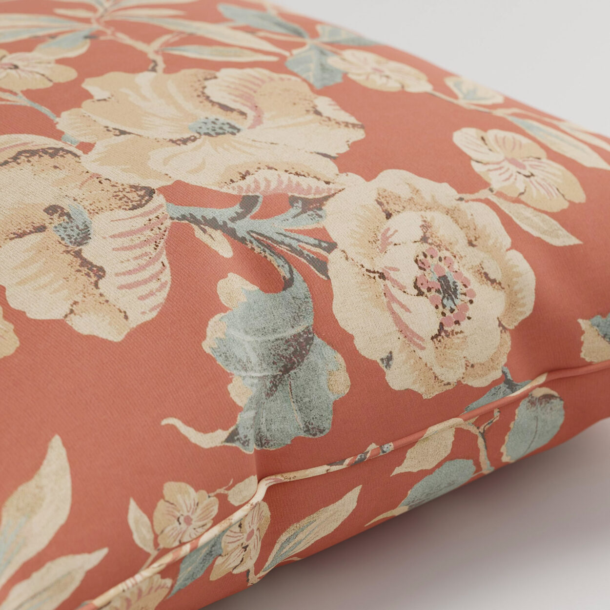 Laura Ashley Aylworth Trail Terracotta Orange Cushion - Image 2