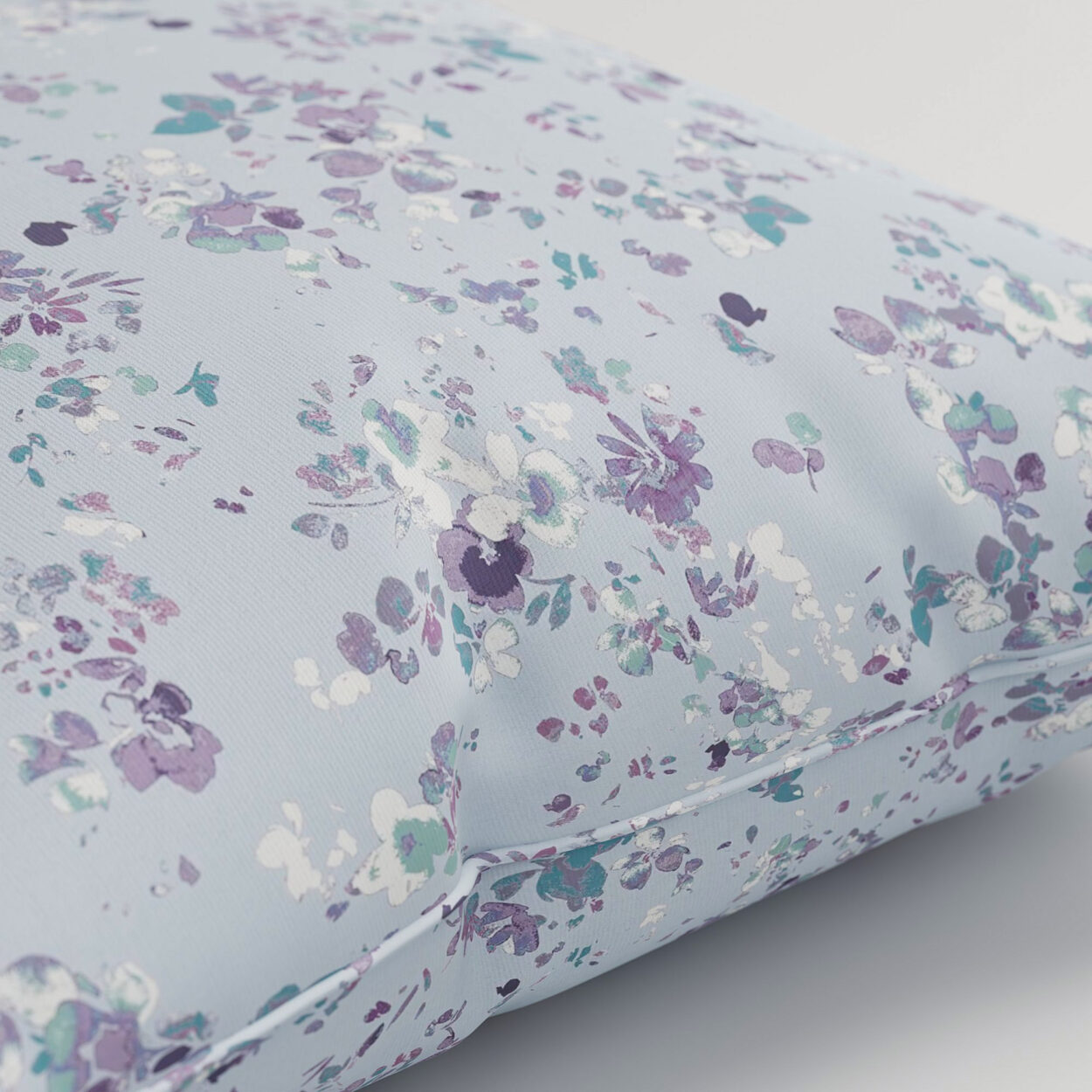 Laura Ashley Blossoms Chalk Blue Cushion - Image 2