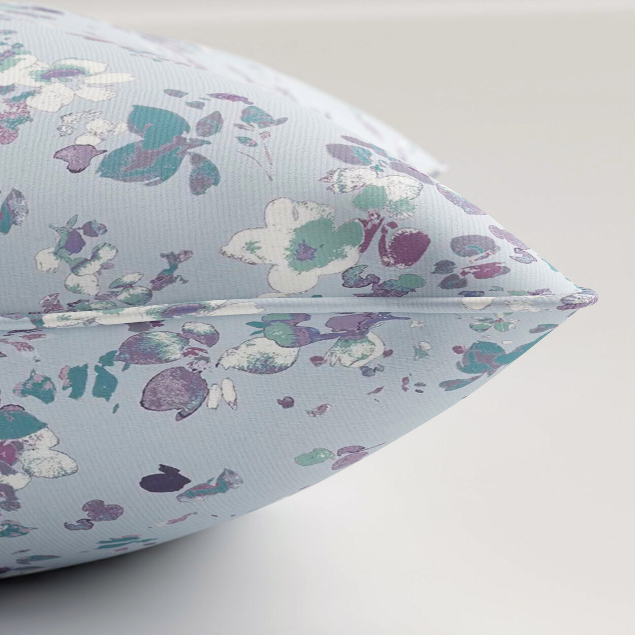 Laura Ashley Blossoms Chalk Blue Cushion - Image 3