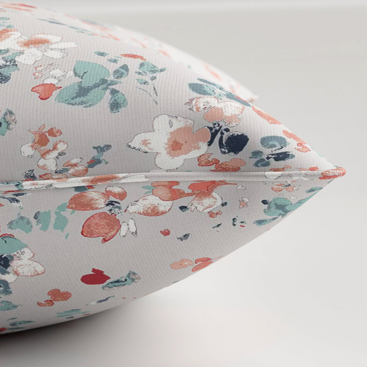Laura Ashley Blossoms Pale Steel Cushion - Image 3