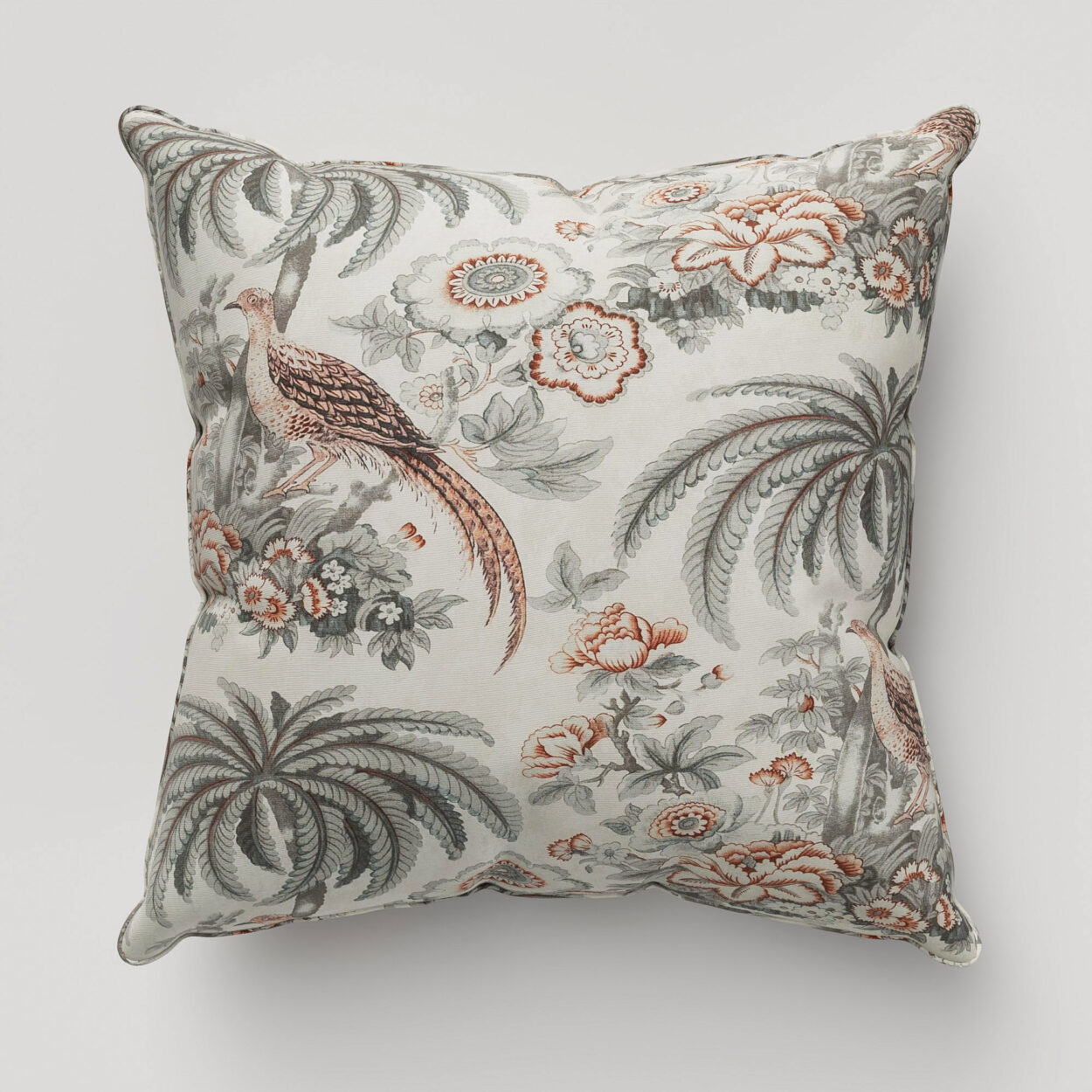 Laura Ashley Burdett Slate Cushion