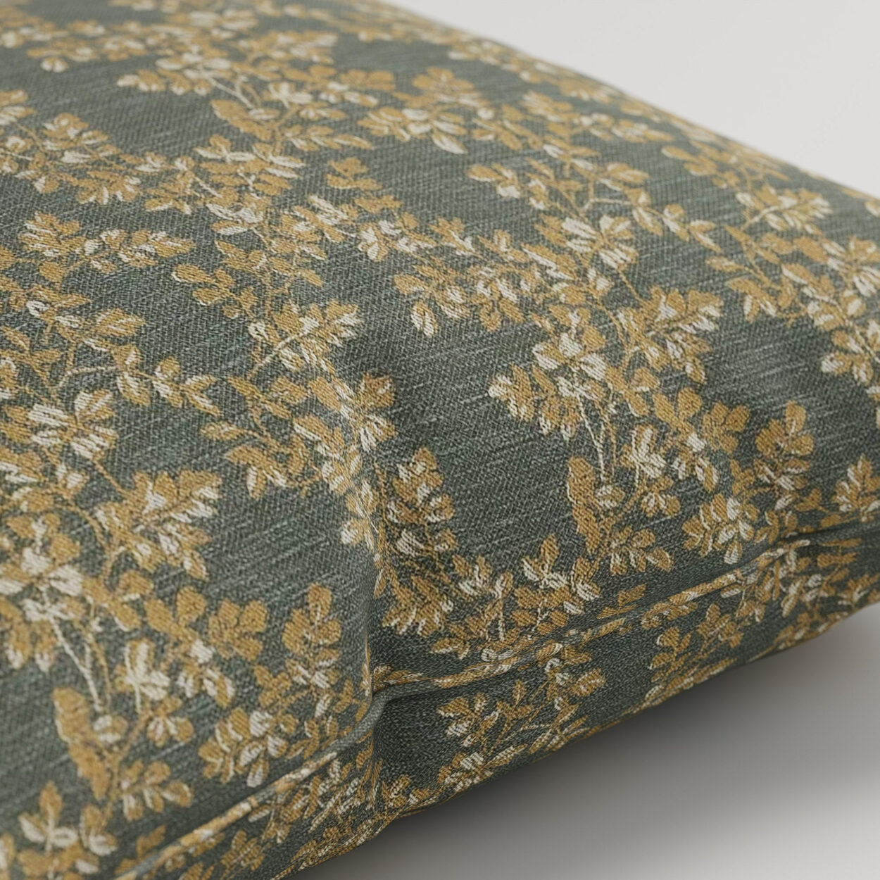 Laura Ashley Burnham Woven Fern Cushion - Image 2