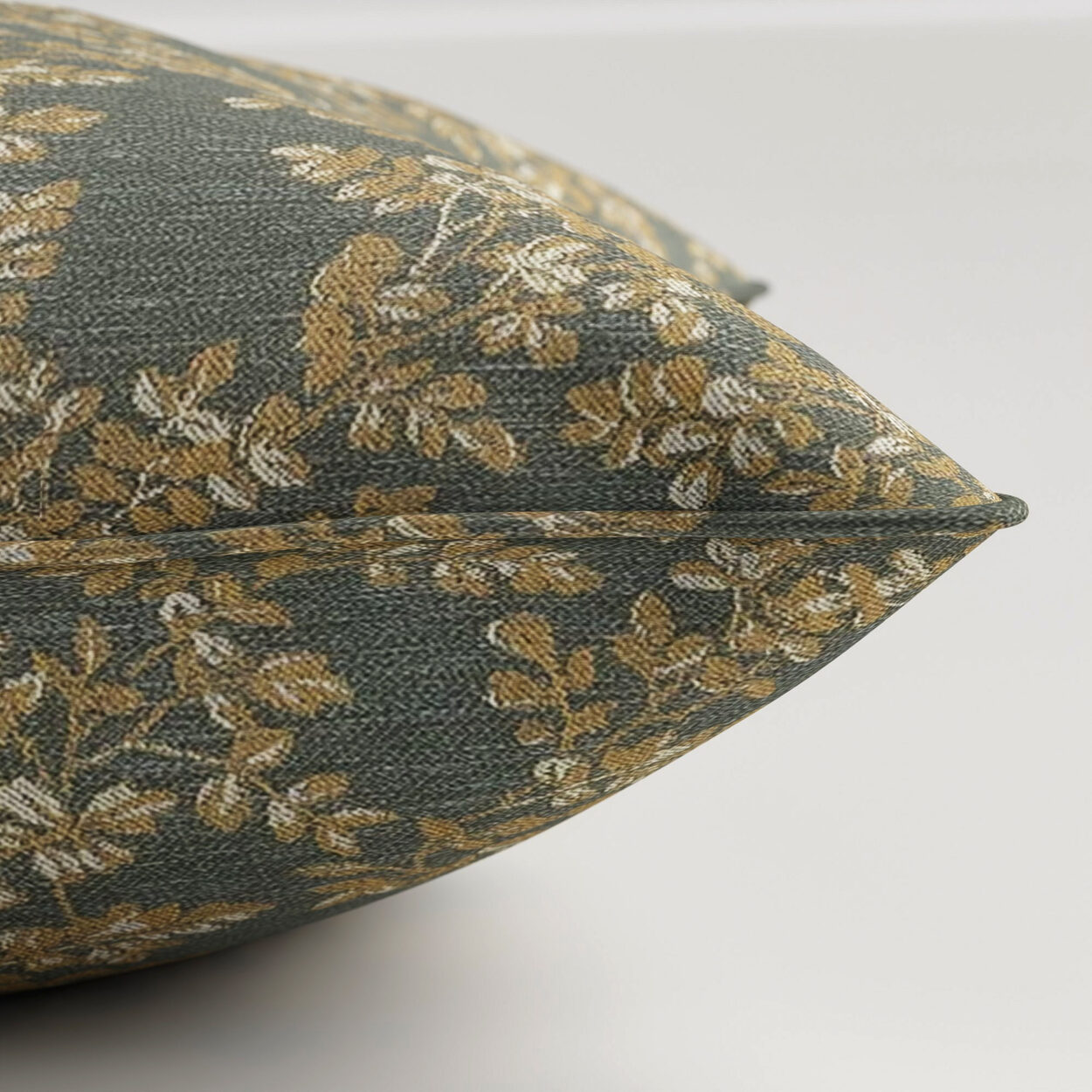 Laura Ashley Burnham Woven Fern Cushion - Image 3