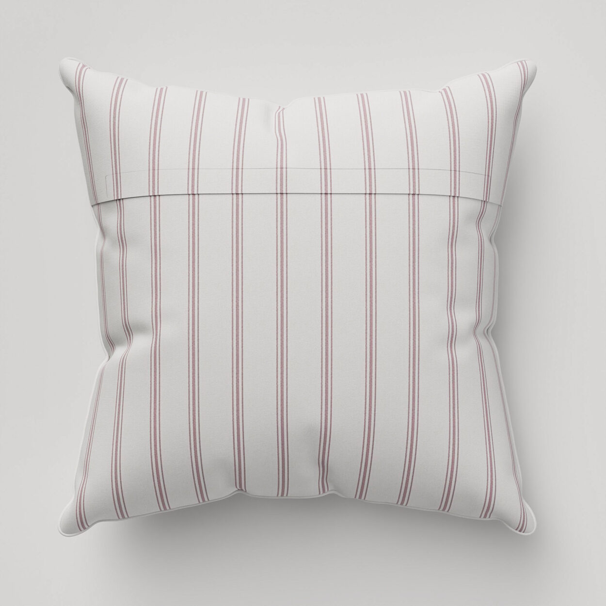 Laura Ashley Burnsall Stripe Mulberry Cushion - Image 4