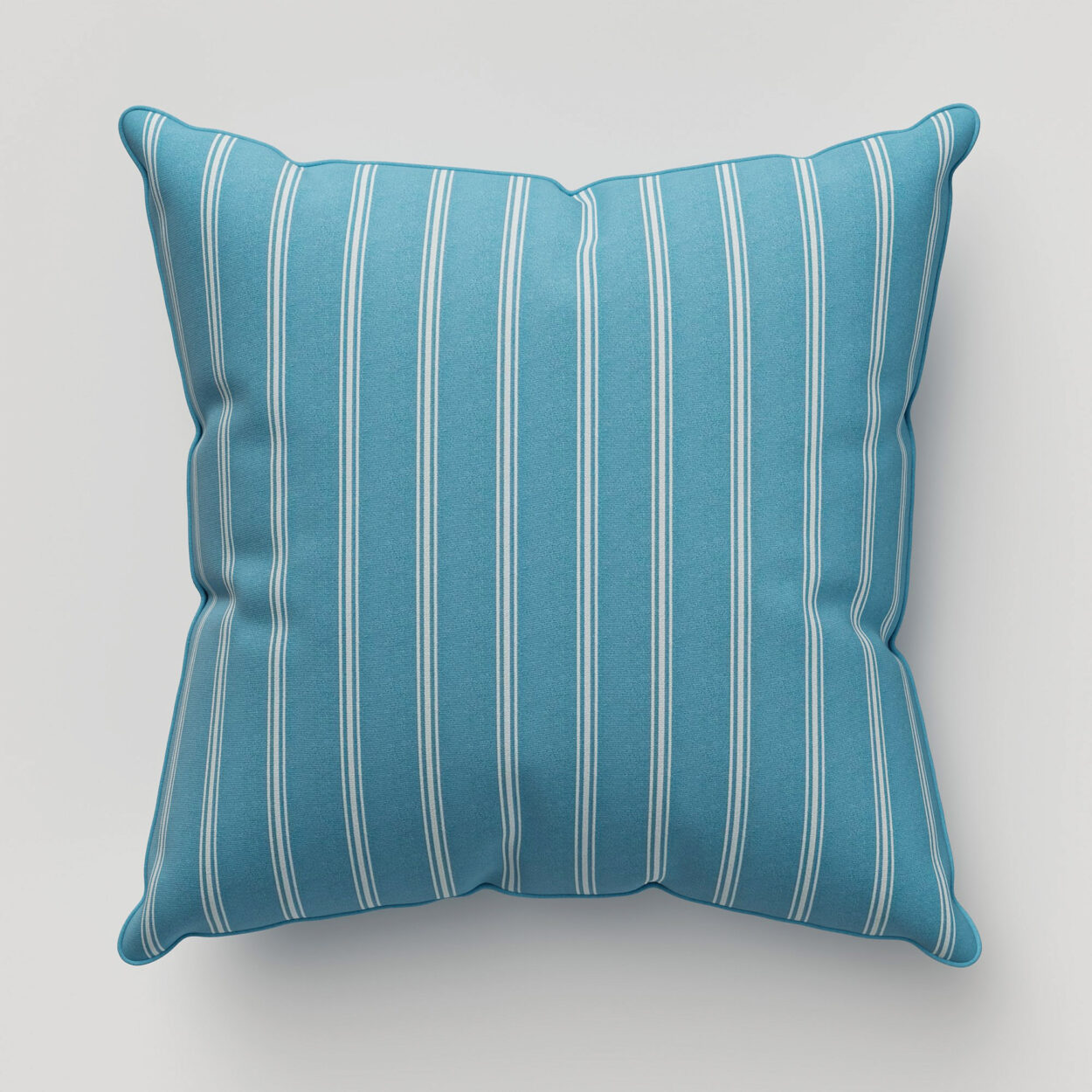 Laura Ashley Burnsall Stripe Seaspray Cushion