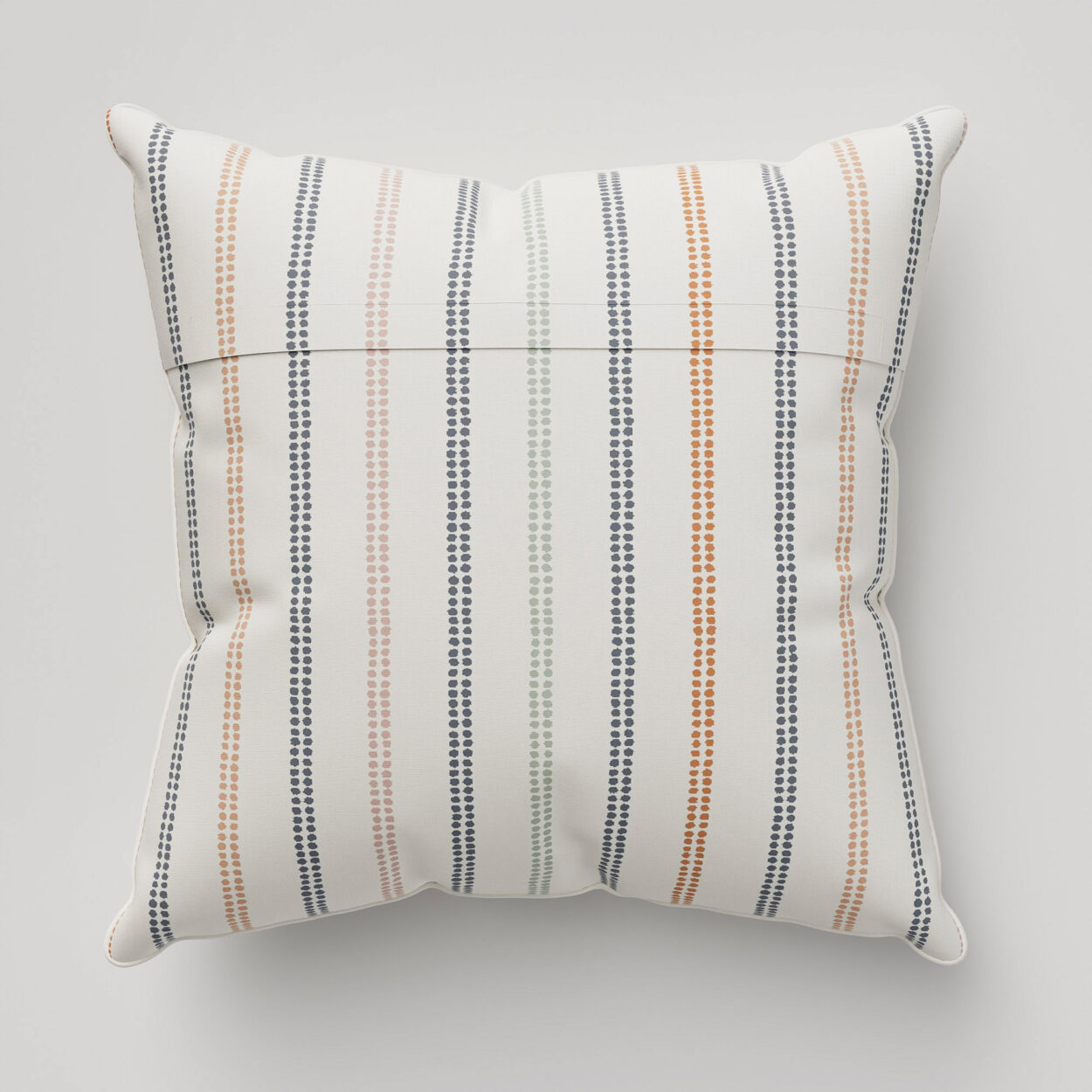 Laura Ashley Candy Stripe Apricot Cushion - Image 4