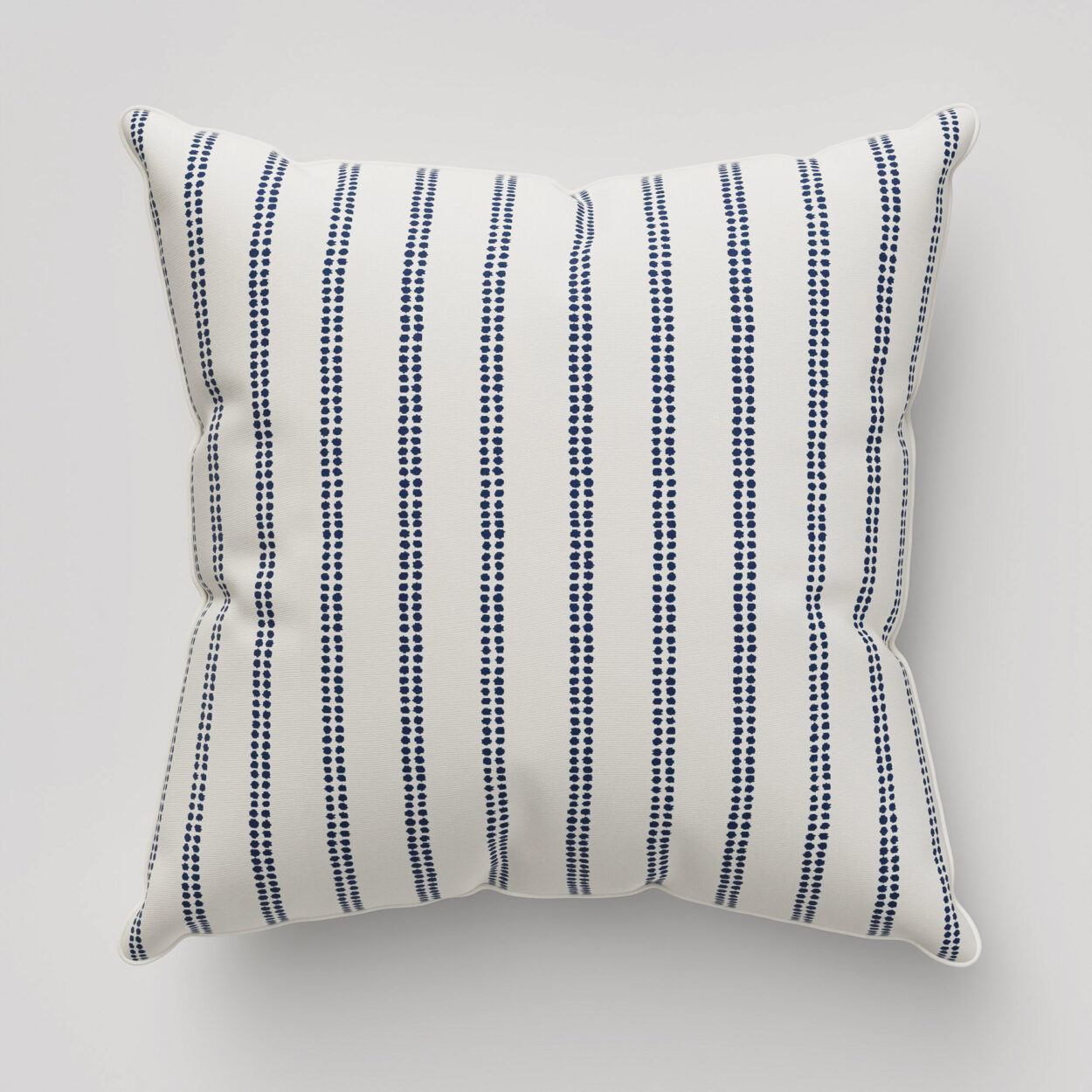 Laura Ashley Candy Stripe French Navy Cushion