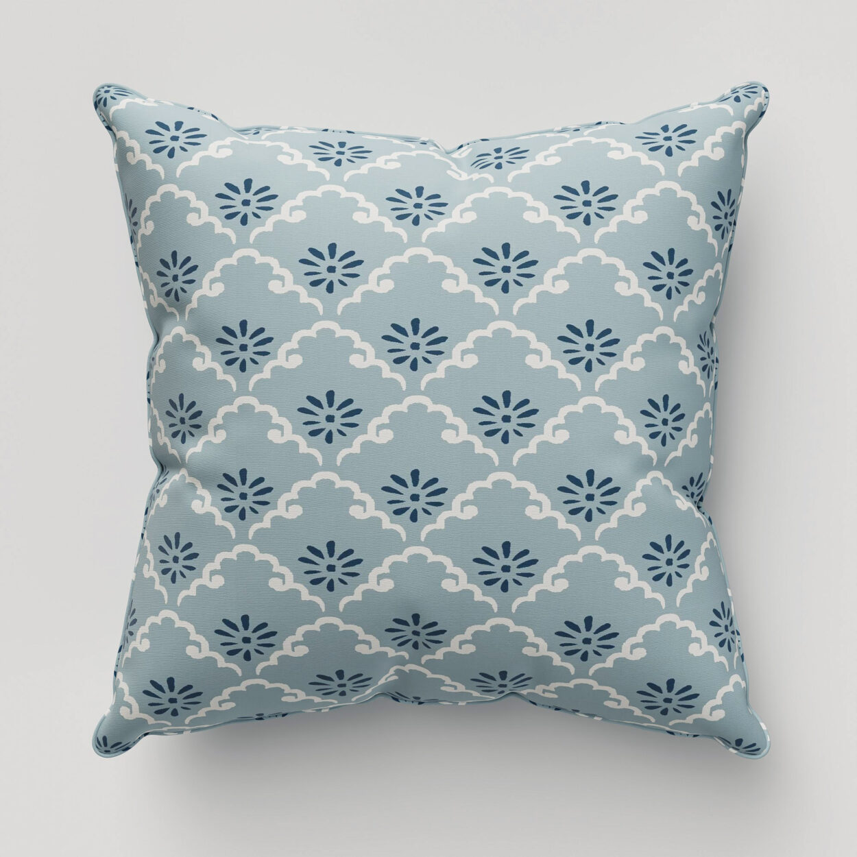 Laura Ashley Coralie Pale Seaspray Cushion