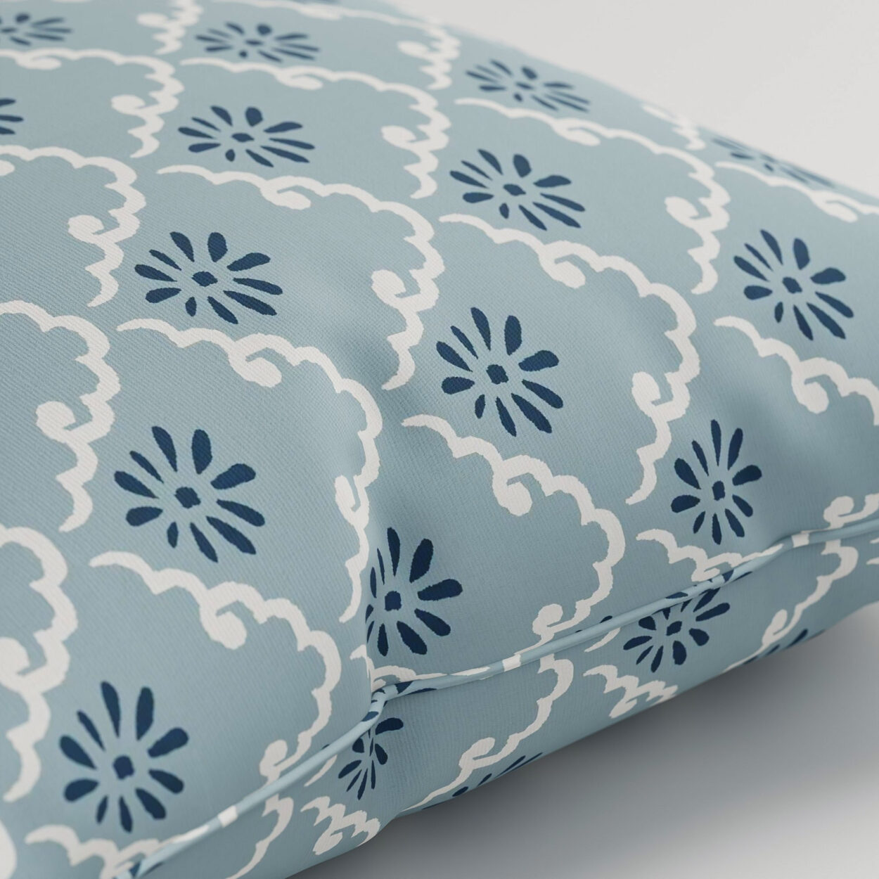 Laura Ashley Coralie Pale Seaspray Cushion - Image 2