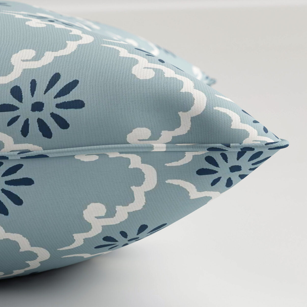 Laura Ashley Coralie Pale Seaspray Cushion - Image 3