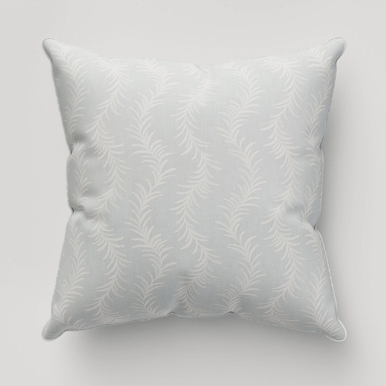 Laura Ashley Dee Slate White Cushion