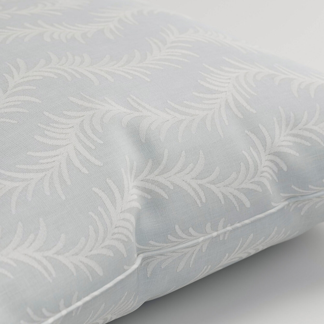 Laura Ashley Dee Slate White Cushion - Image 2