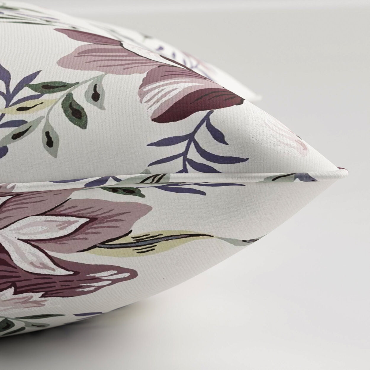 Laura Ashley Editas Garden Blackberry Purple Cushion - Image 3