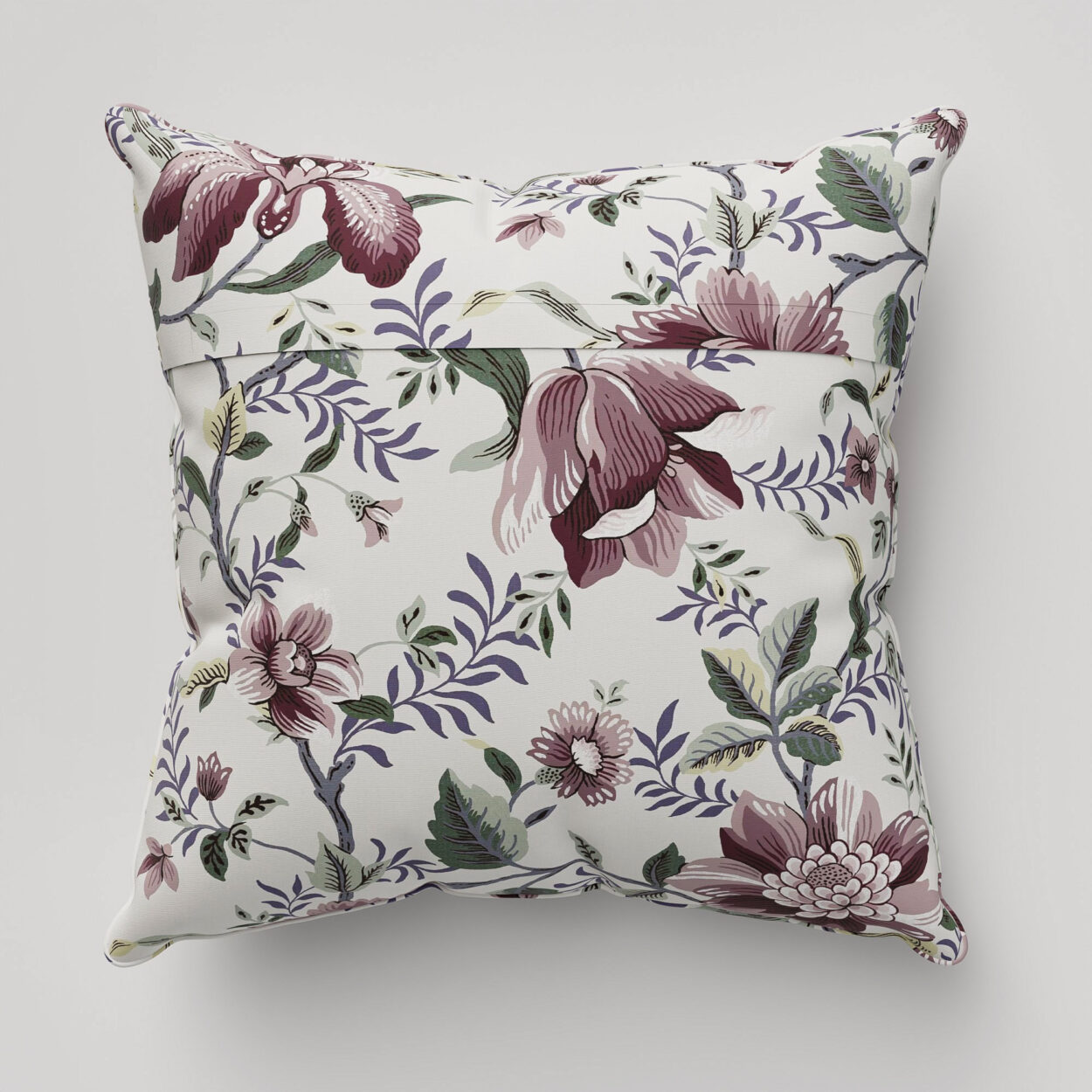 Laura Ashley Editas Garden Blackberry Purple Cushion - Image 4