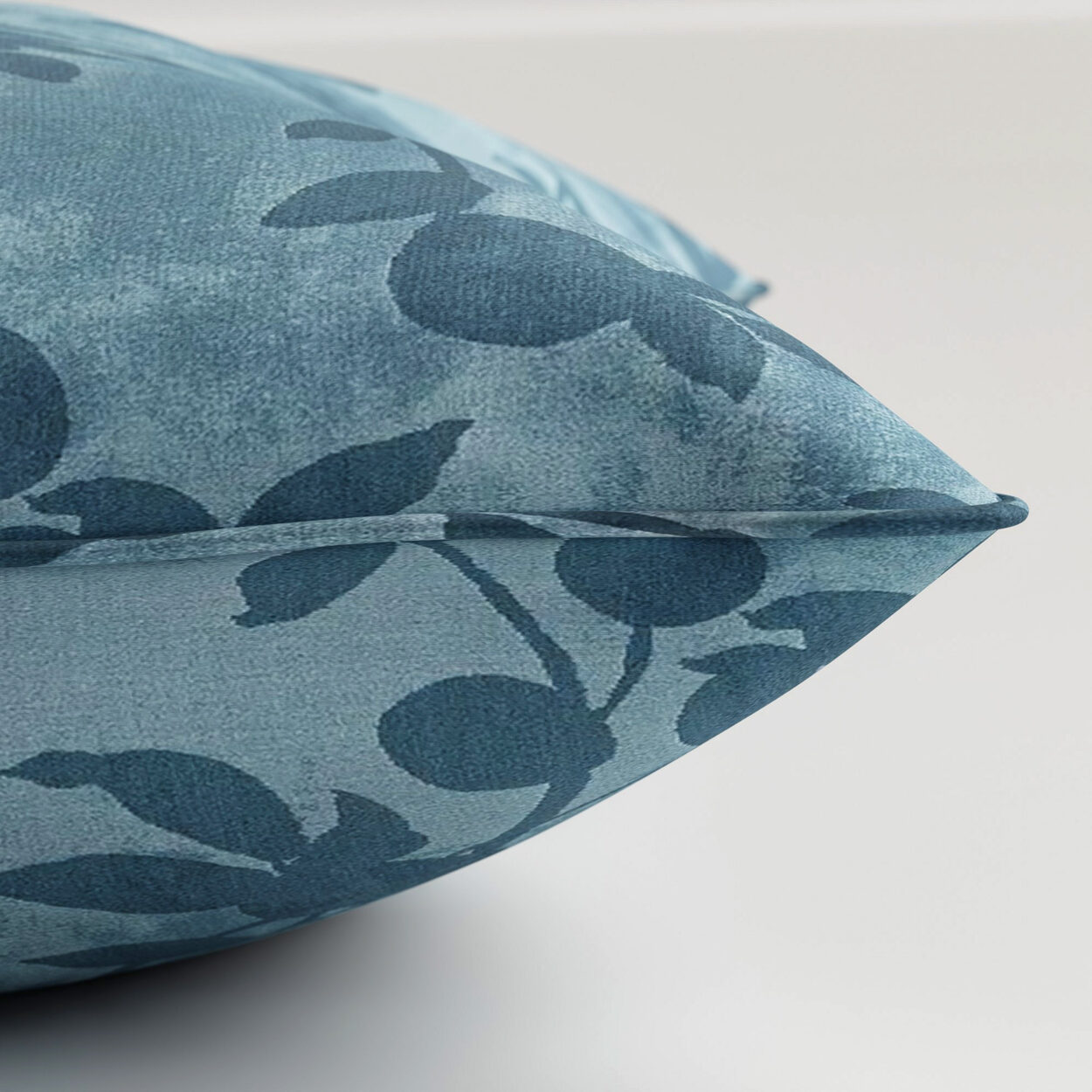 Laura Ashley Eglantine Silhouette Woven Seaspray Cushion - Image 3