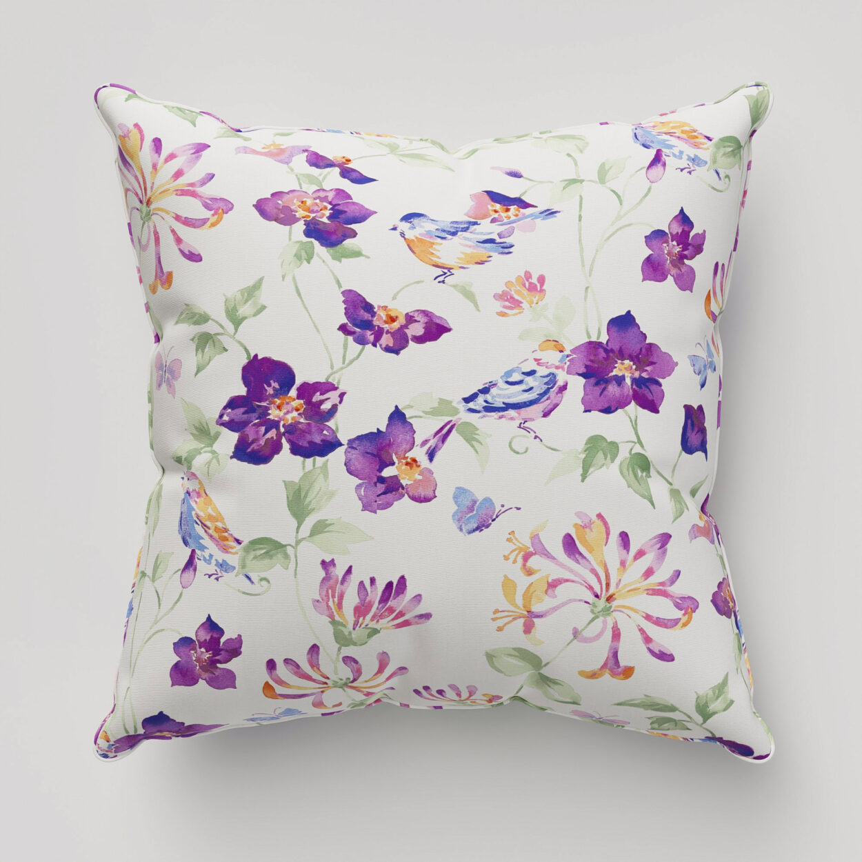 Laura Ashley Elmswell Violet Cushion