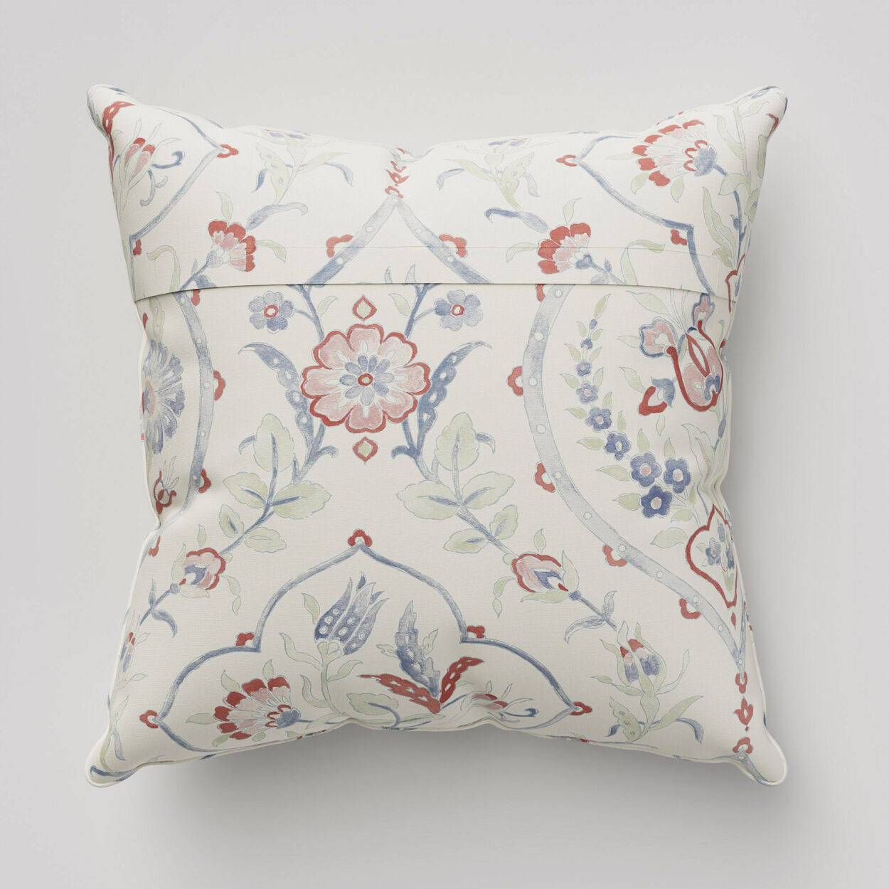 Laura Ashley Foscot Damask Crimson Red Cushion - Image 4