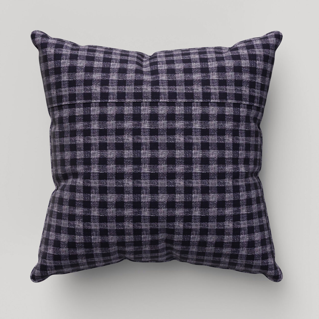 Laura Ashley Gingham French Navy Cushion - Image 4