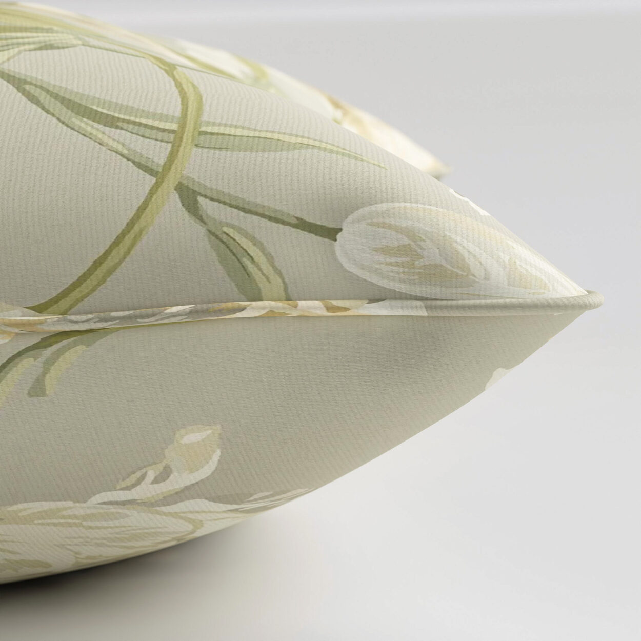 Laura Ashley Gosford Sage Cushion - Image 3