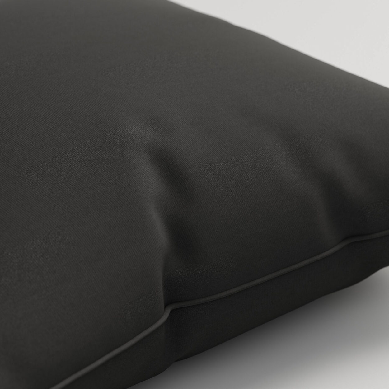 Laura Ashley Middleton Pale Charcoal Cushion - Image 2