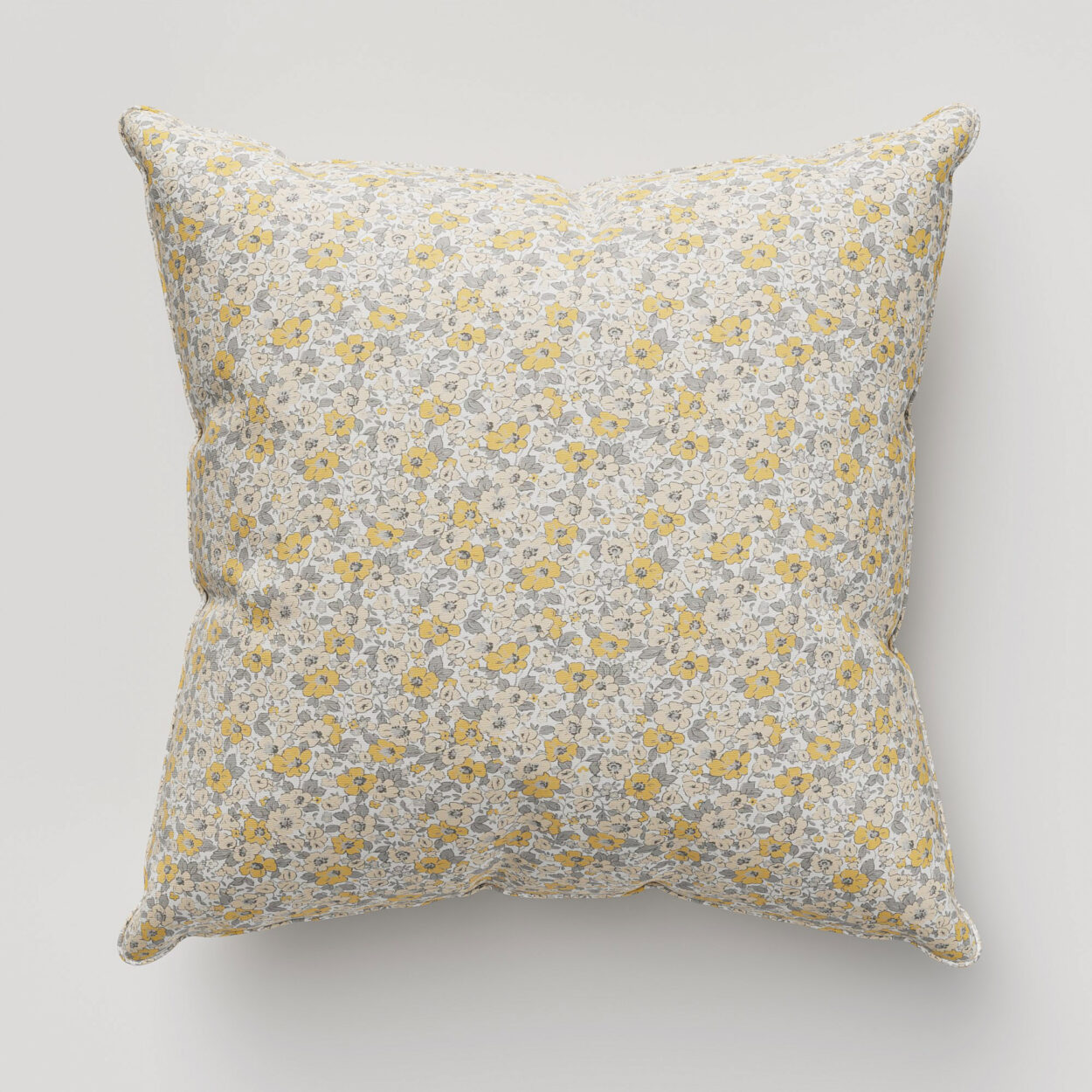 Laura Ashley Libby Floral Buttercup Cushion