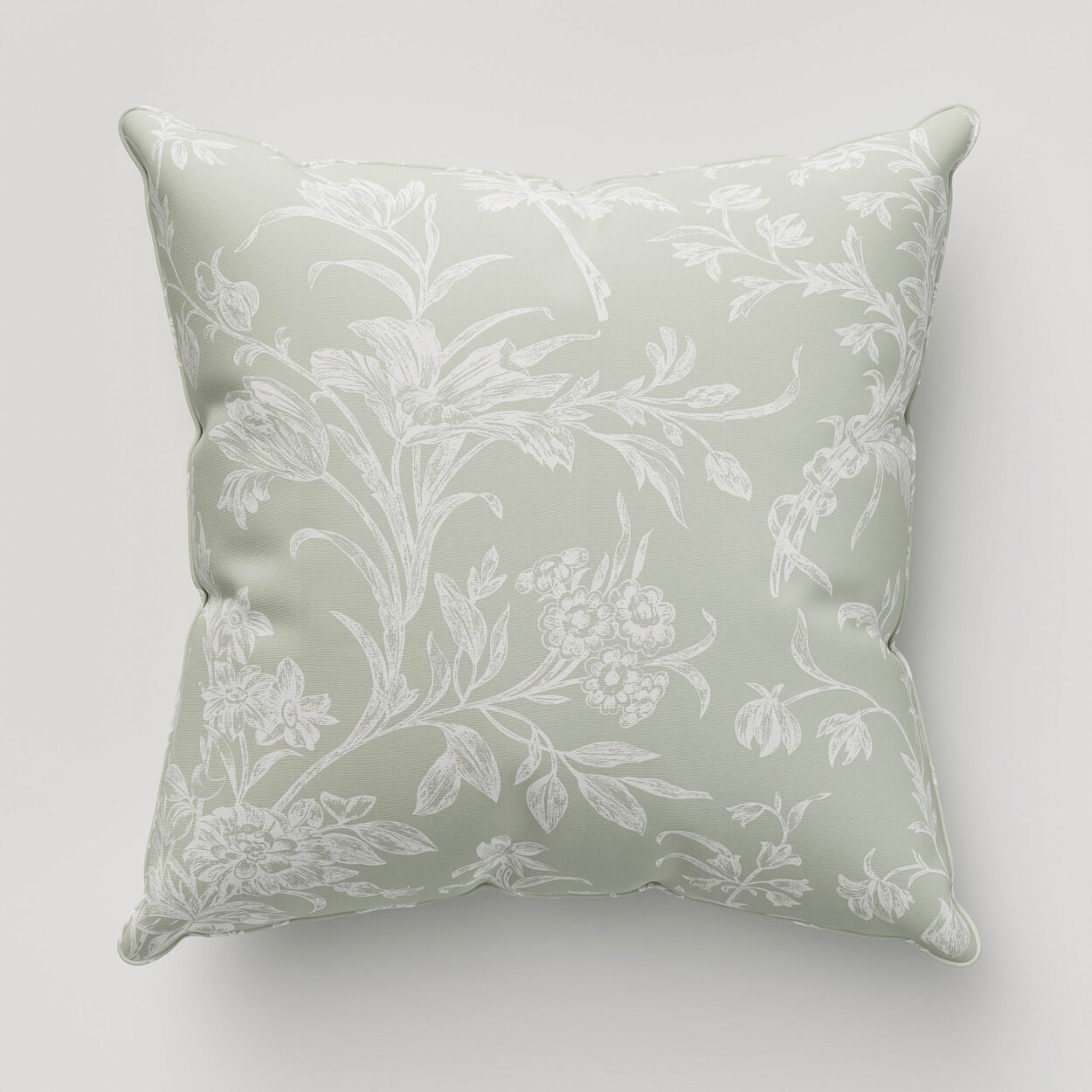 Laura Ashley Lloyd Sage Green Cushion