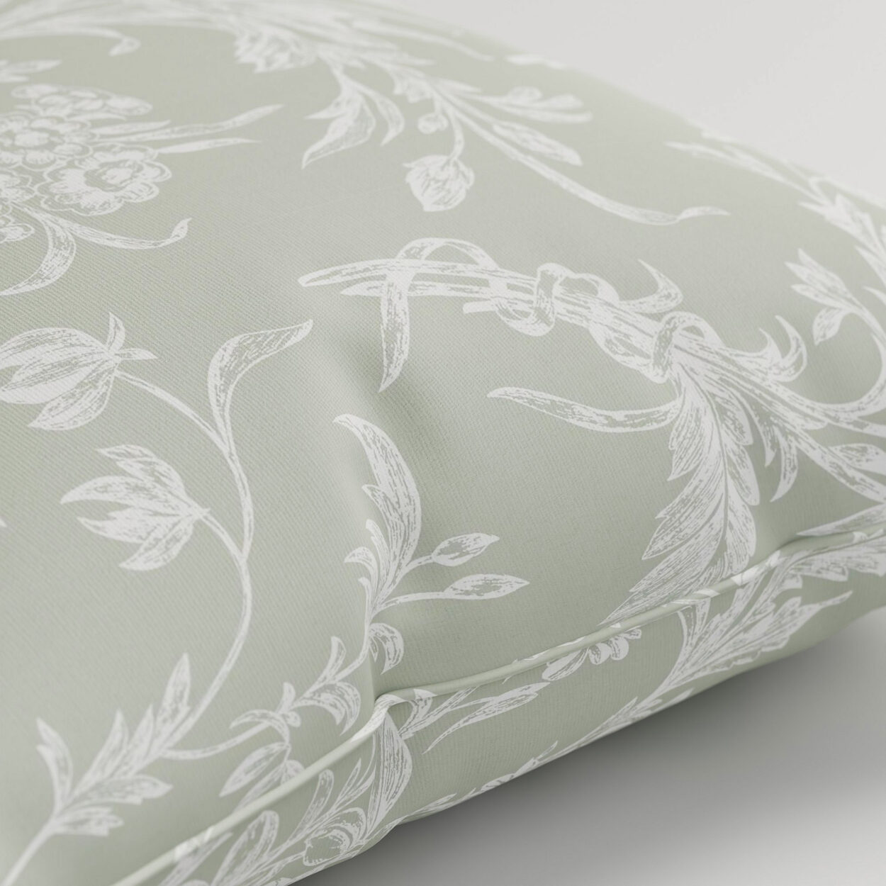 Laura Ashley Lloyd Sage Green Cushion - Image 2