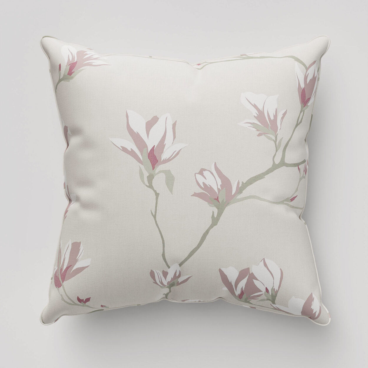 Laura Ashley Magnolia Grove Mulberry Cushion