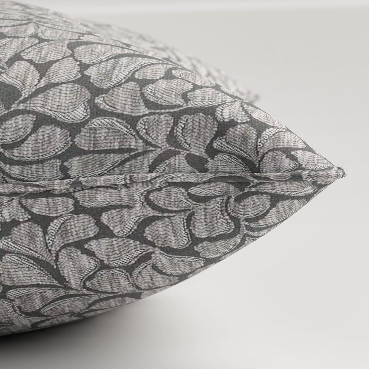 Laura Ashley Maidenhair Woven Steel Cushion - Image 3