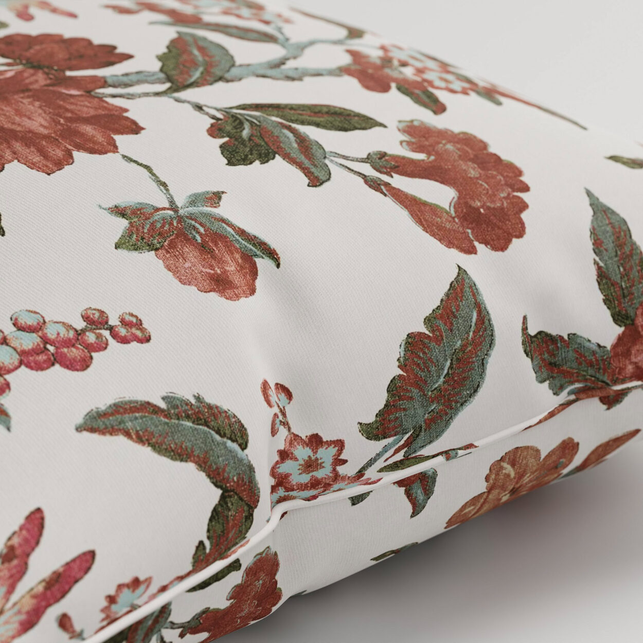Laura Ashley Minera Crimson Cushion - Image 2