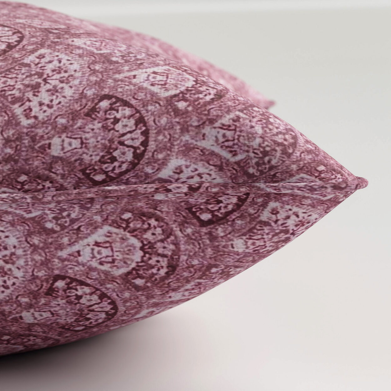 Laura Ashley Musica Velvet Dark Ruby Cushion - Image 3