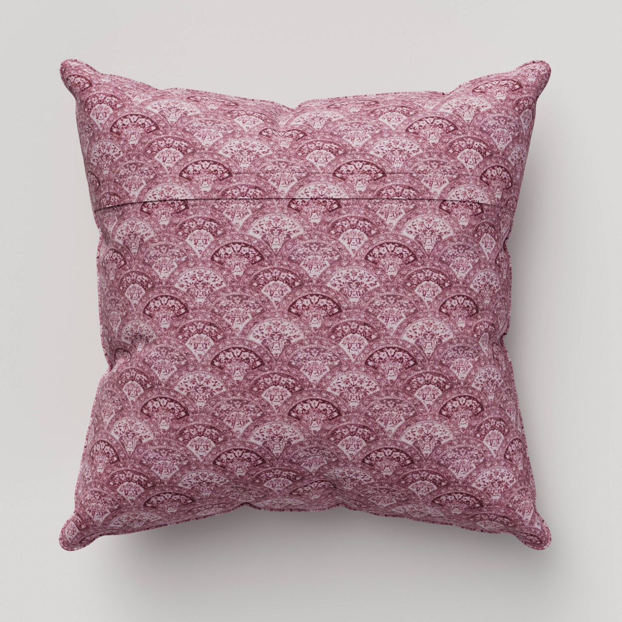 Laura Ashley Musica Velvet Dark Ruby Cushion - Image 4