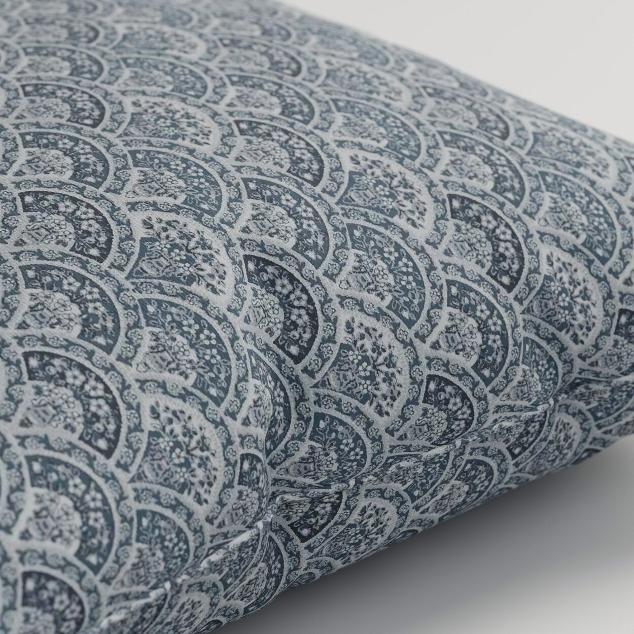 Laura Ashley Musica Velvet Dusky Seaspray Cushion - Image 2