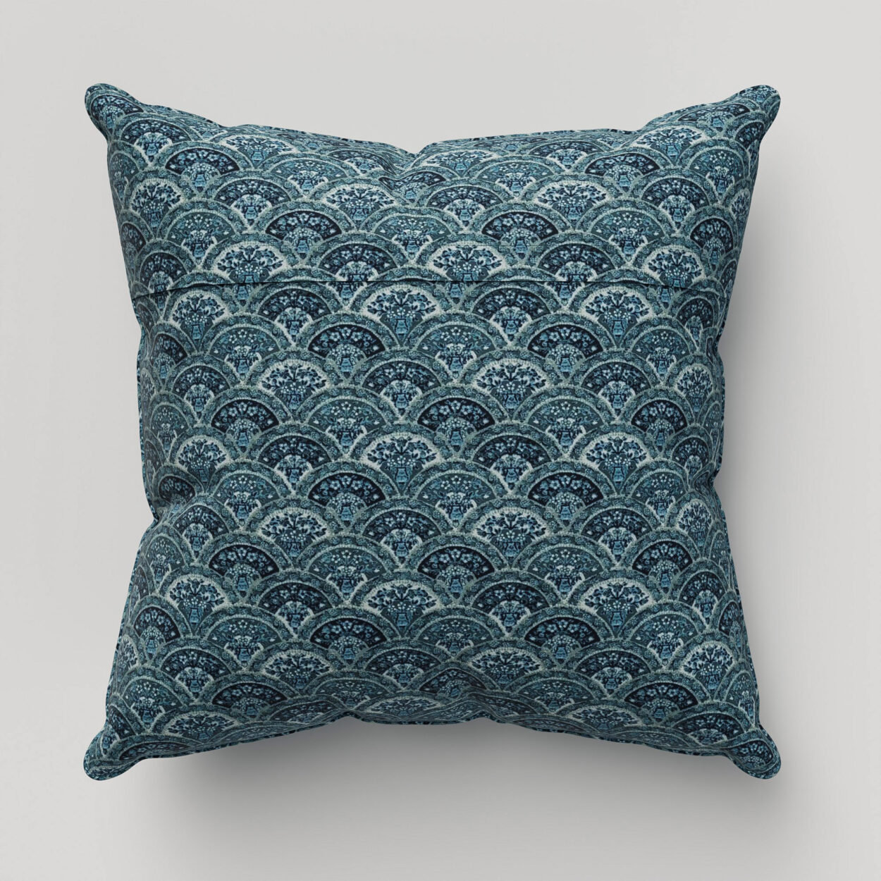 Laura Ashley Musica Velvet Spruce Cushion - Image 4