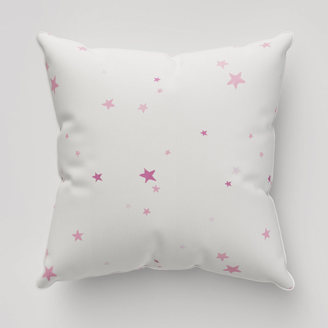 Laura Ashley Painterly Stars Pink Cushion