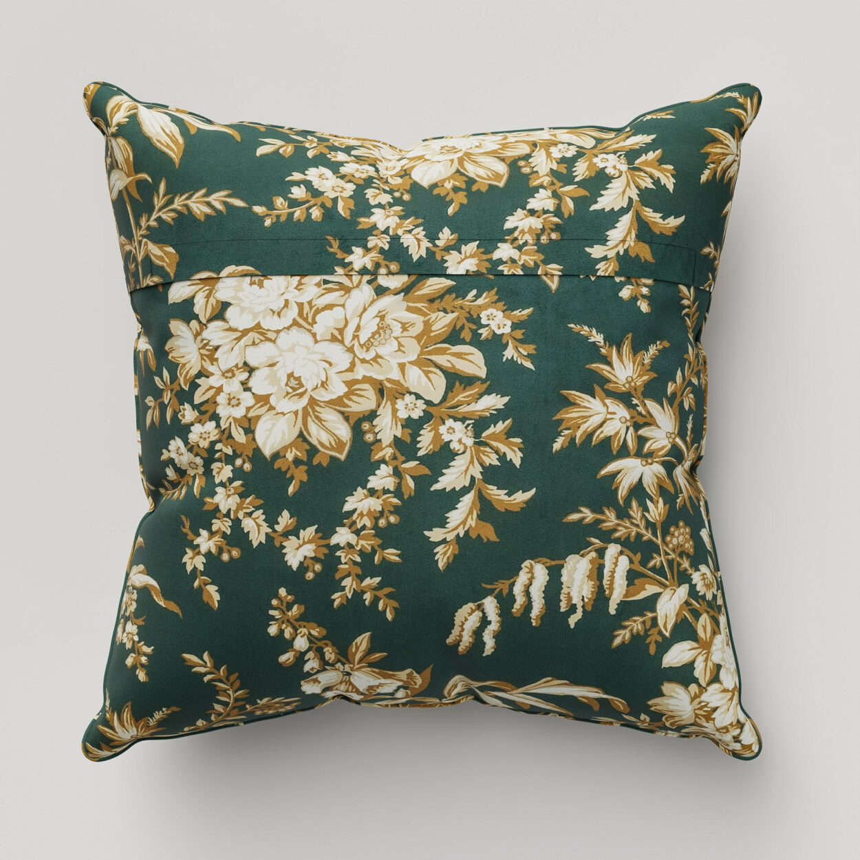 Laura Ashley Picardie Velvet Fern Cushion - Image 4