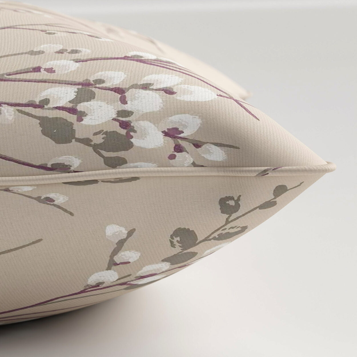 Laura Ashley Pussy Willow Natural Cushion - Image 3