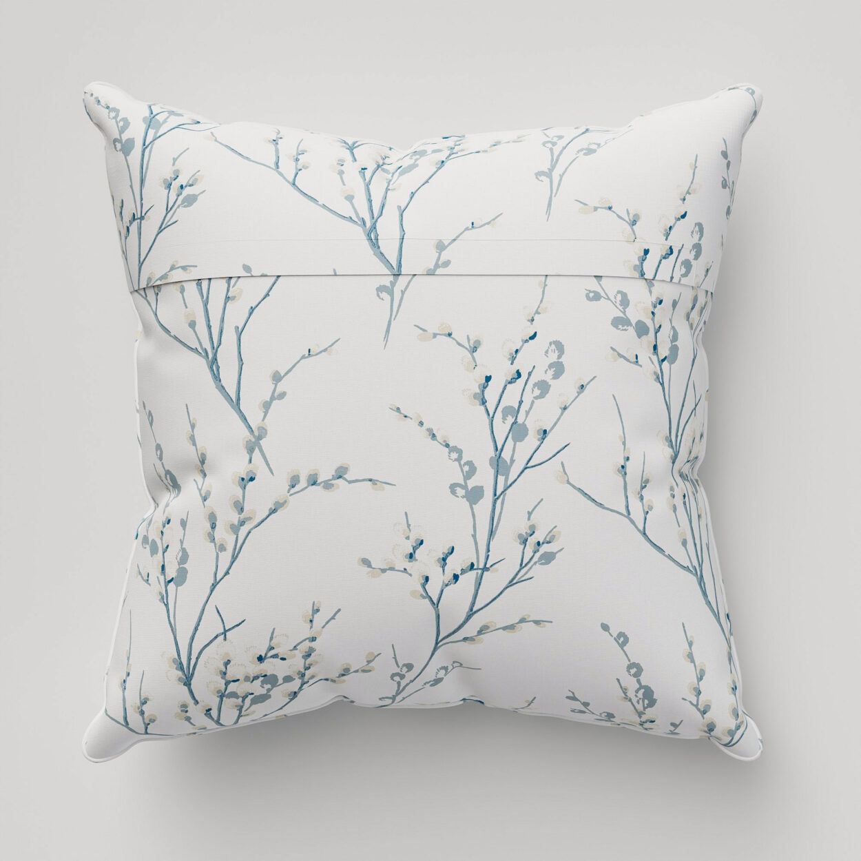 Laura Ashley Pussy Willow Off White/Seaspray Cushion - Image 4