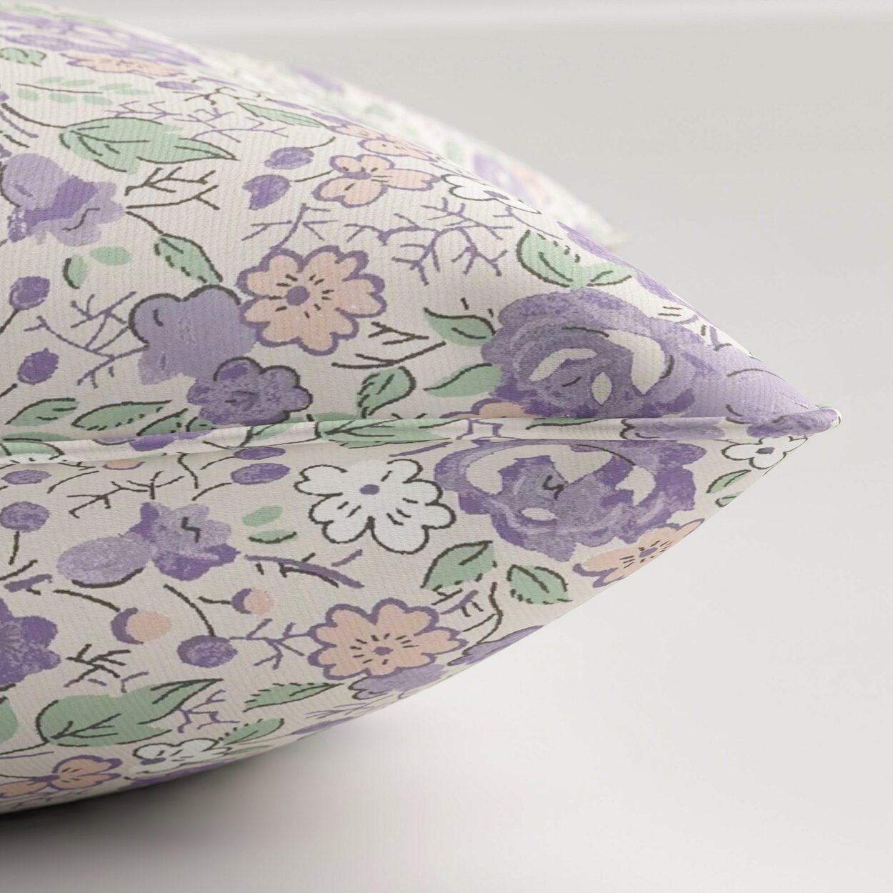Laura Ashley Rowena Lavender Cushion - Image 3