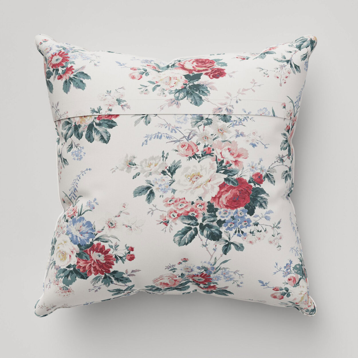 Laura Ashley Stowe Red Multi Cushion - Image 4
