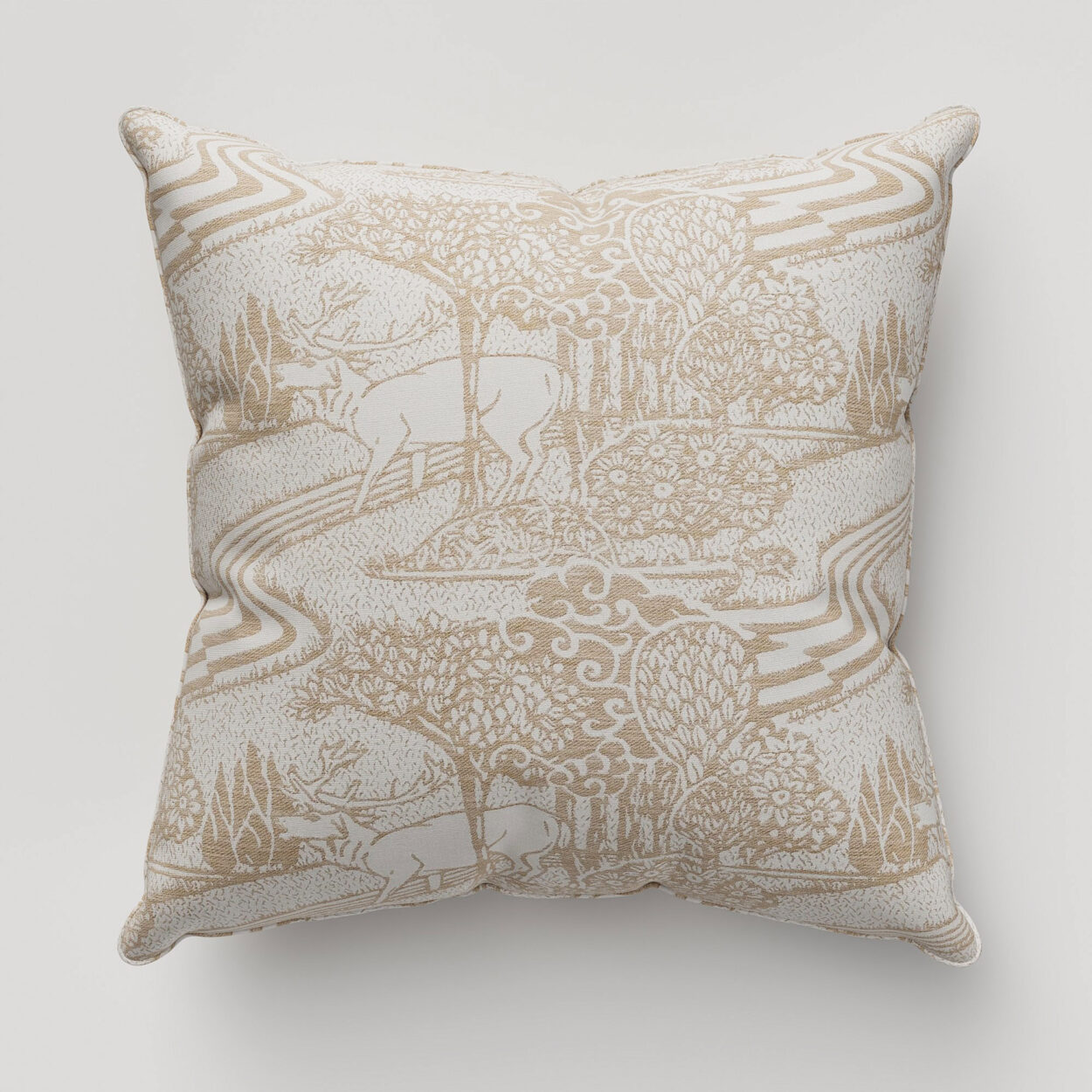 Laura Ashley Trecastle Natural Cushion