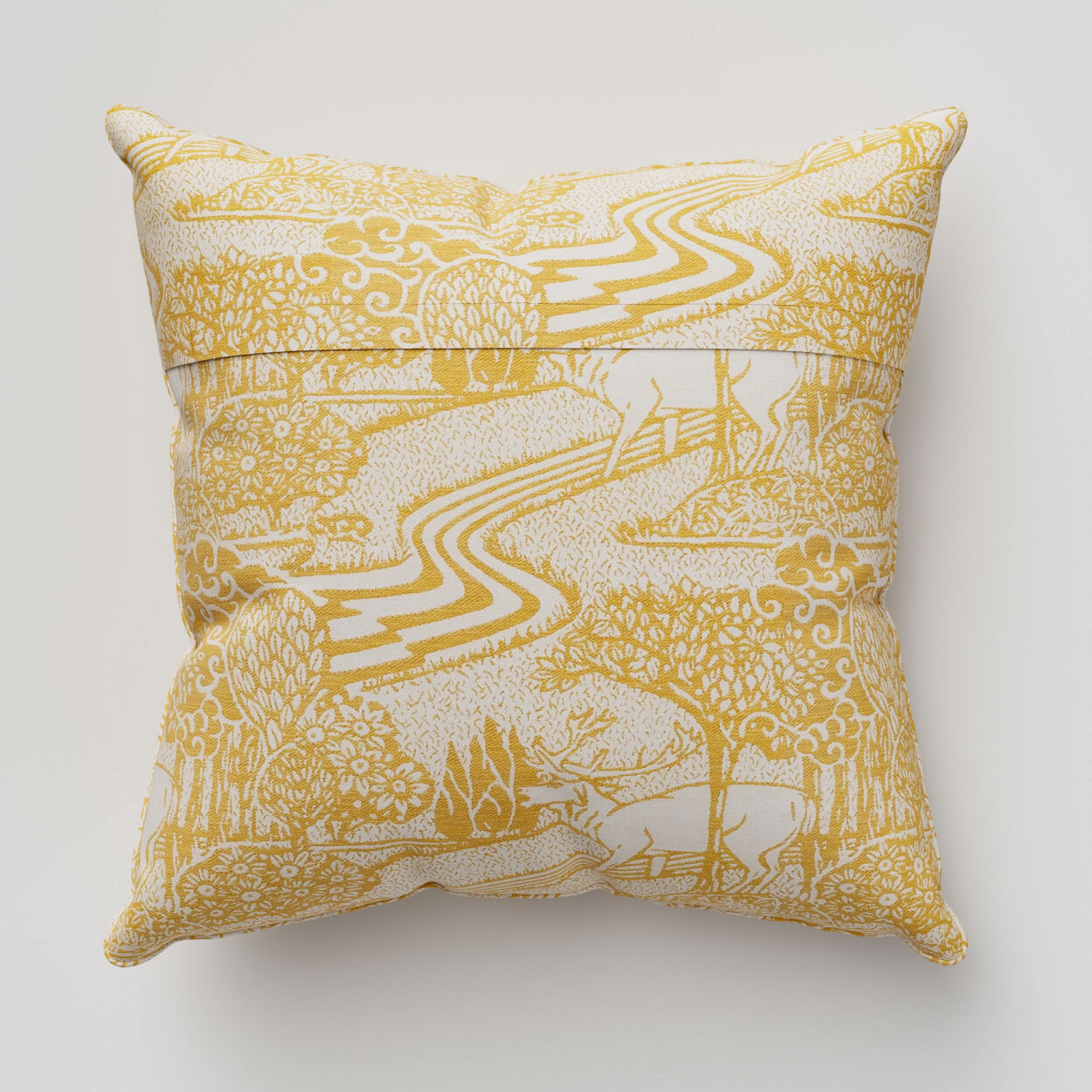 Laura Ashley Trecastle Ochre Cushion - Image 4
