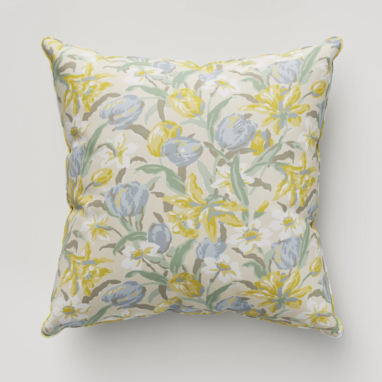 Laura Ashley Tulips Gold Cushion
